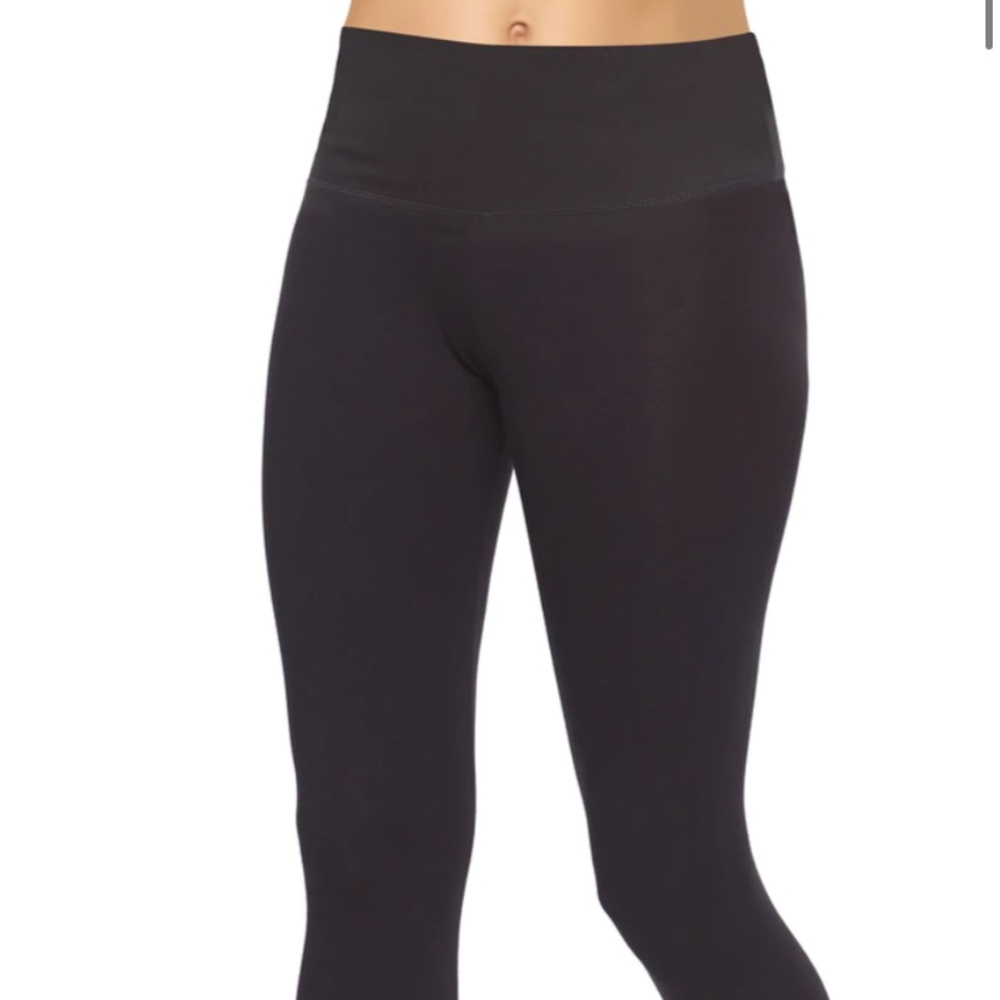 polyester, and spandex, leggings, black leggings, fairly new